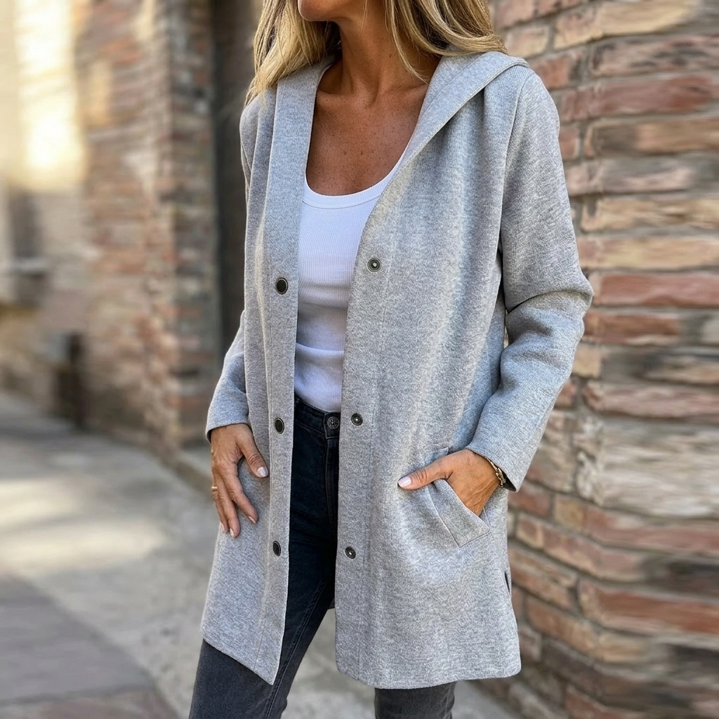 Everyday Hooded Cardigan