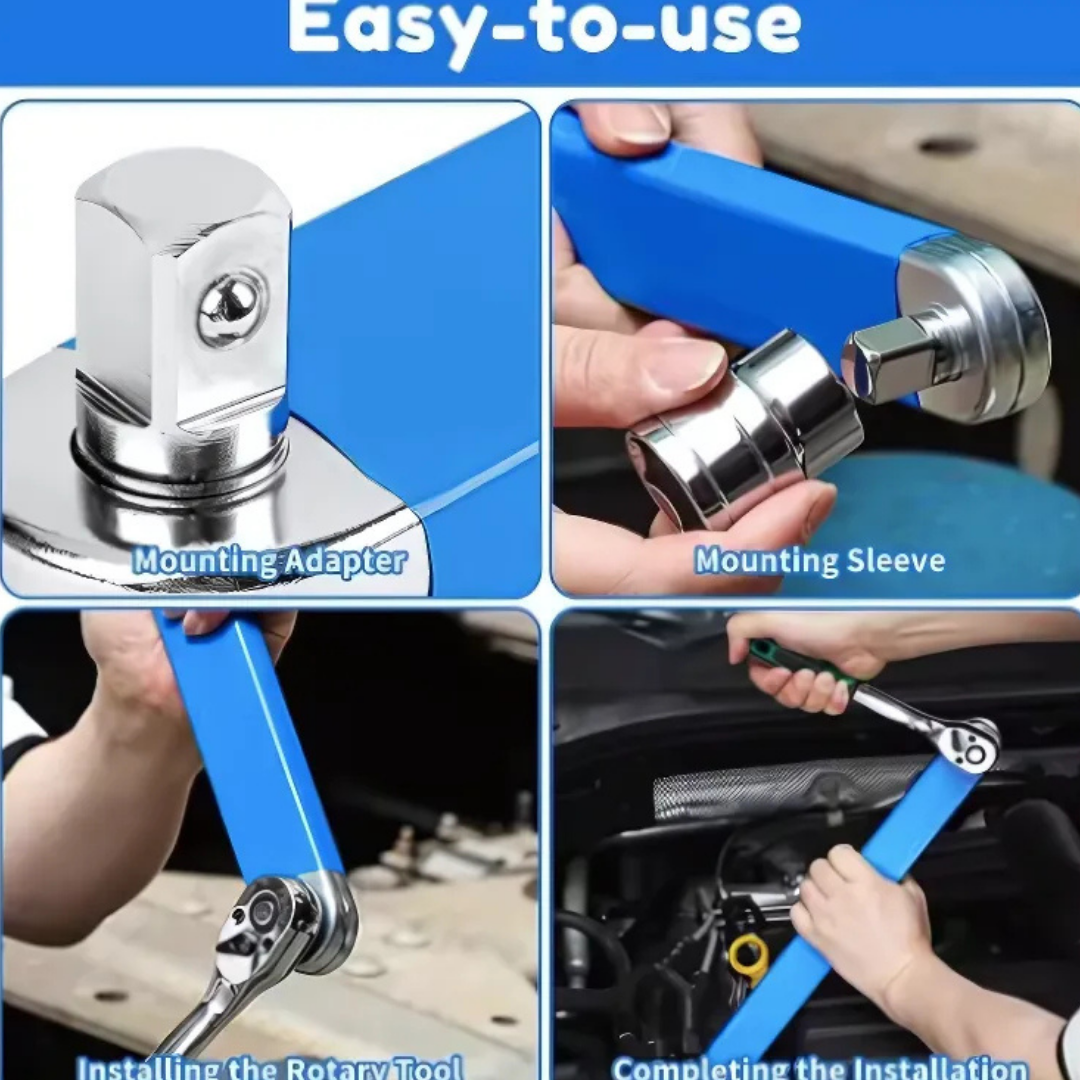Extension Wrench: Double Head Design Offset Extension Wrench Repair Tool