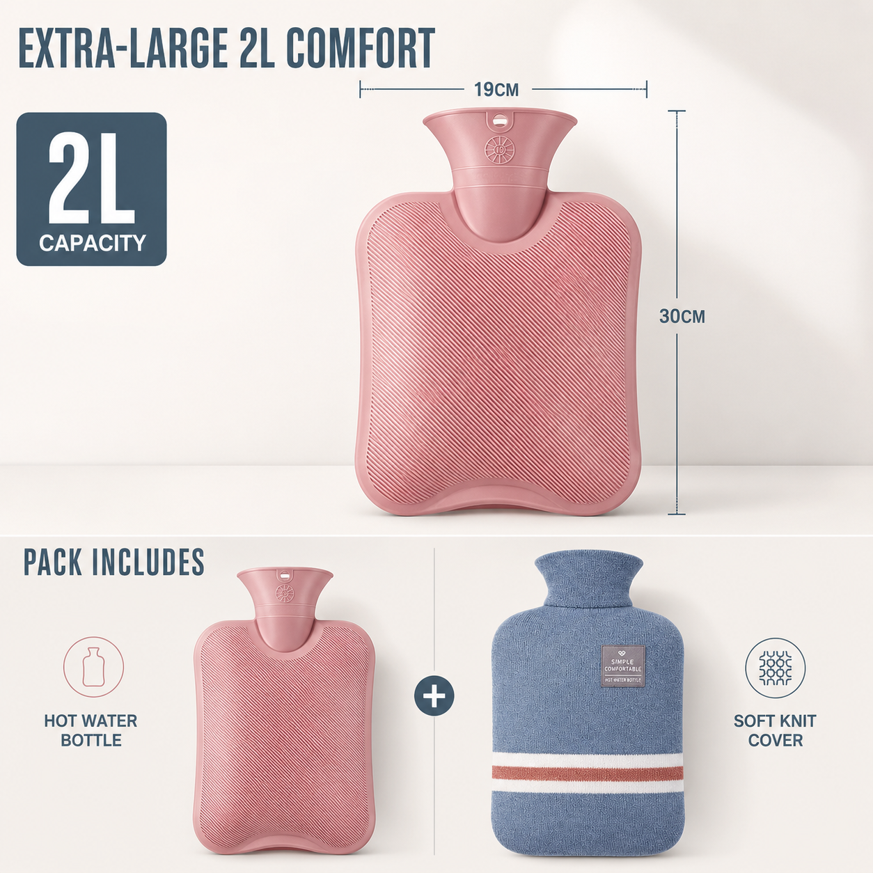 Extra Large Hot Water Bottle Jug