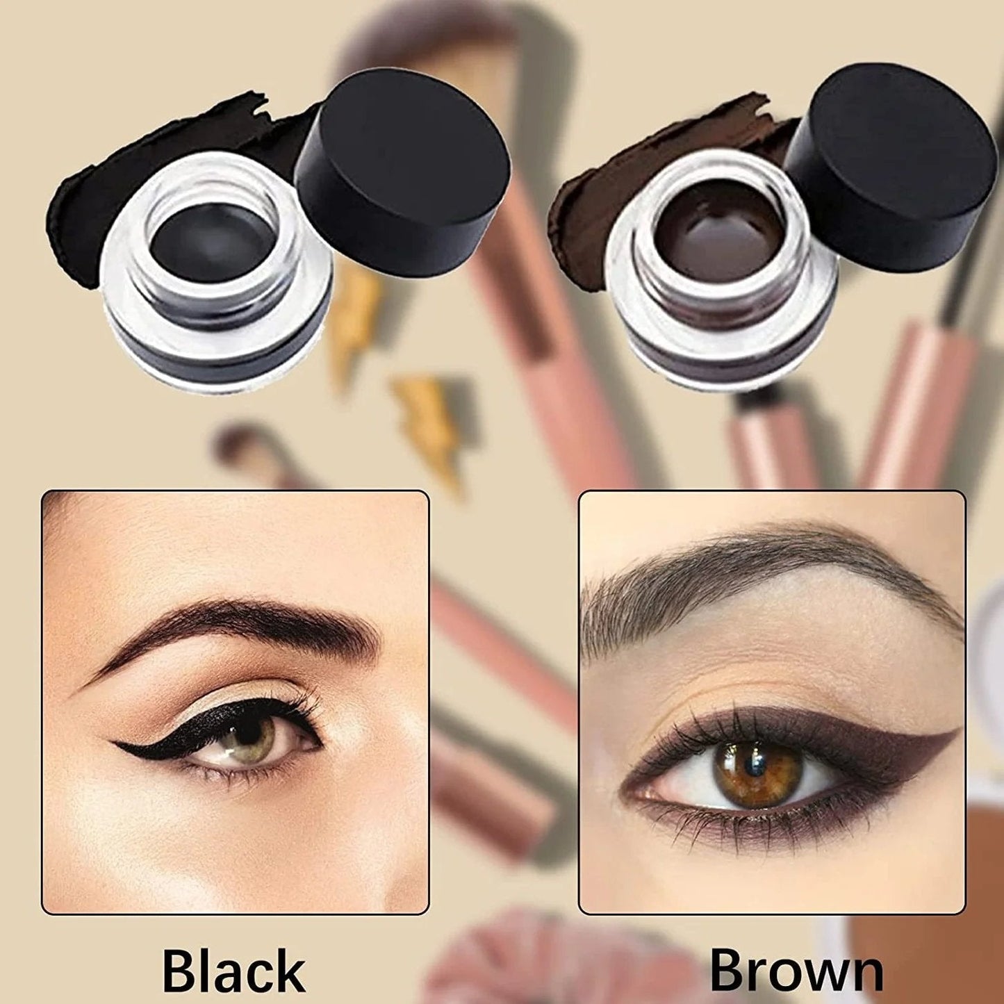 Eyeliner Pencil | Precision Tip Control | Long-Lasting Smudge-Proof Finish