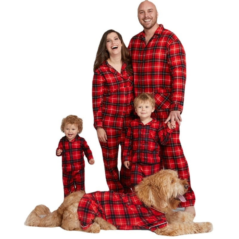 Family Christmas Matching Loungewear Sets