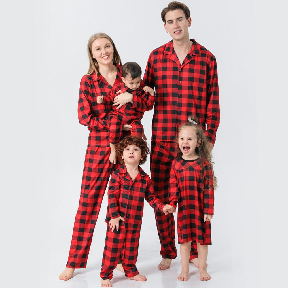 Family Christmas Matching Loungewear Sets