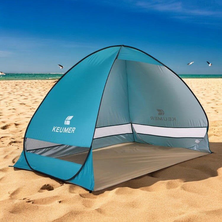 Family Pop-Up Beach Tent with UV and Wind Protection