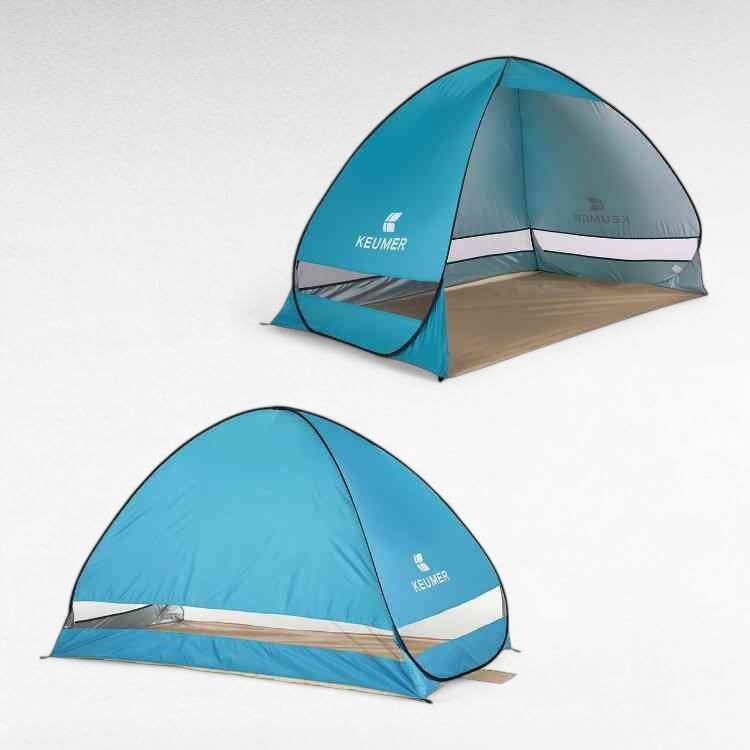 Family Pop-Up Beach Tent with UV and Wind Protection