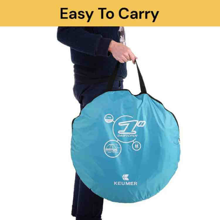 Family Pop-Up Beach Tent with UV and Wind Protection