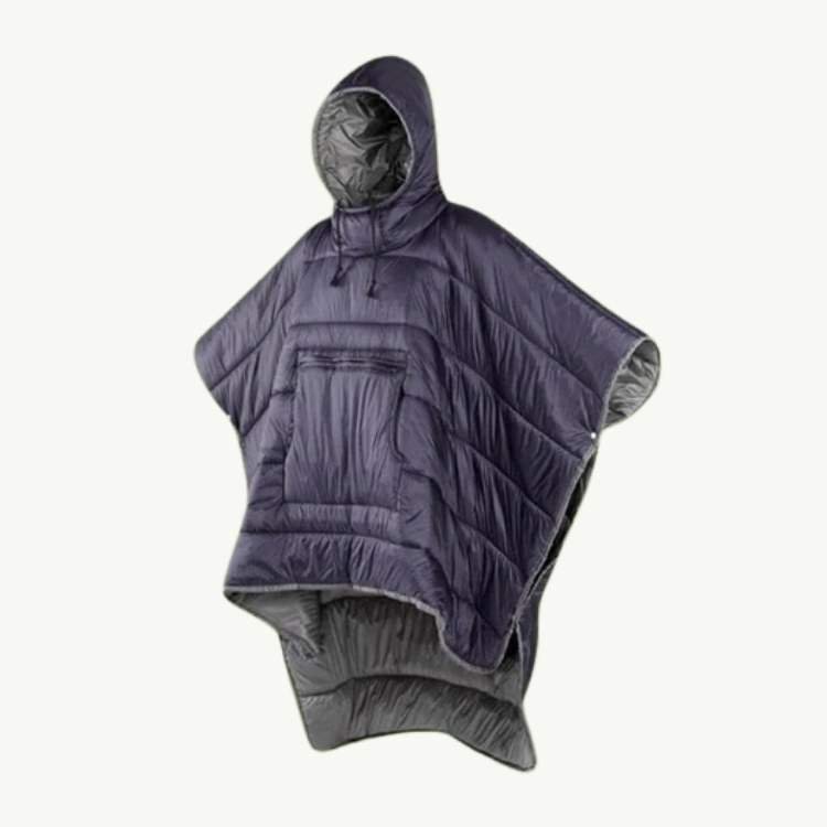 Fleece Lined Outdoor Poncho
