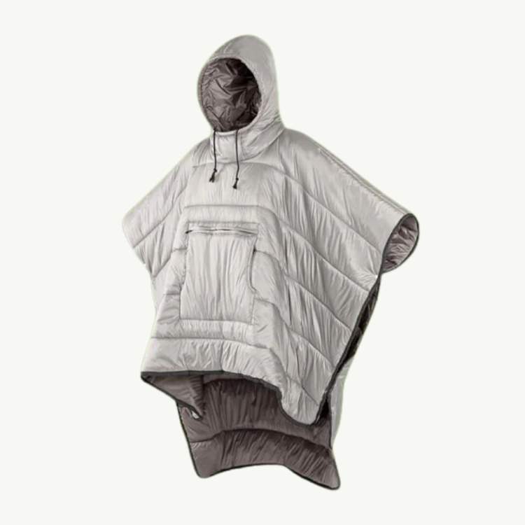 Fleece Lined Outdoor Poncho