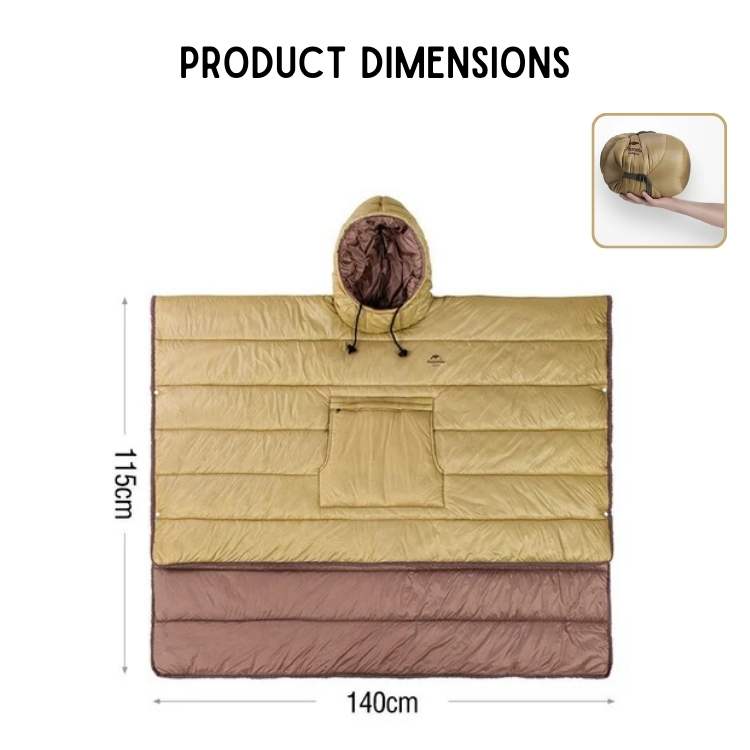 Fleece Lined Outdoor Poncho