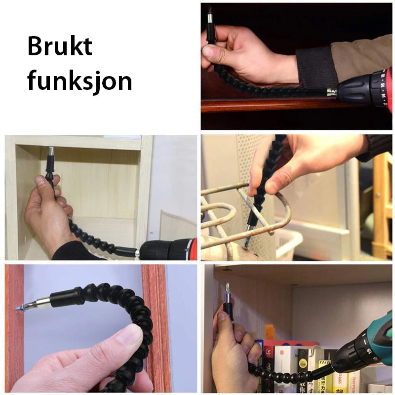 Flexible Drill Extension | Screw Holder for Tight Spaces