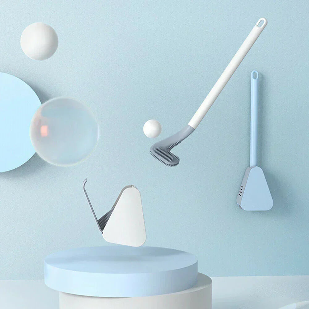 Flexible Toilet Brush with L-Shaped Head