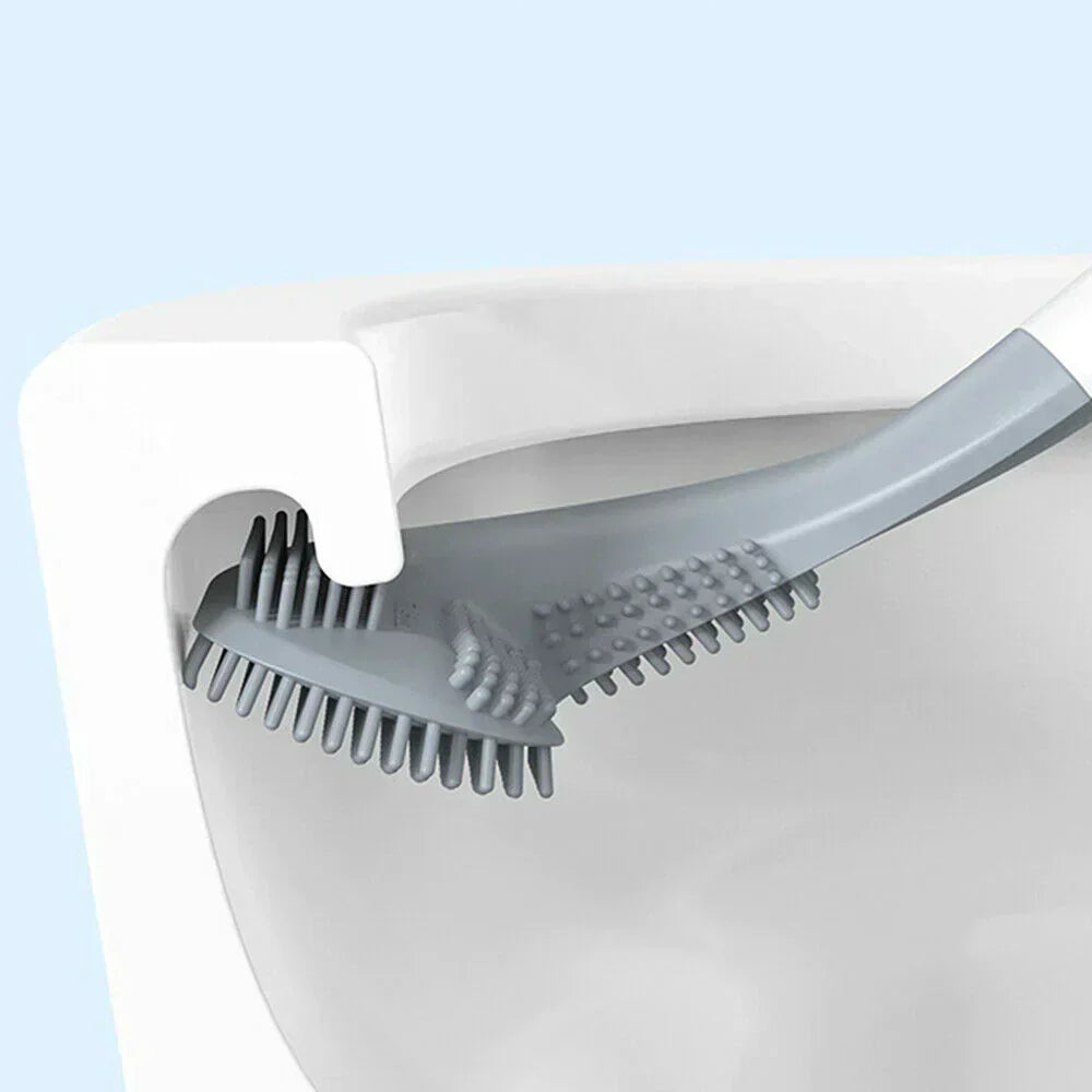 Flexible Toilet Brush with L-Shaped Head