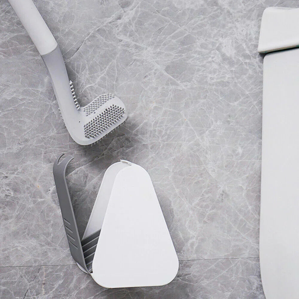 Flexible Toilet Brush with L-Shaped Head