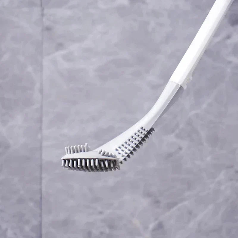 Flexible Toilet Brush with L-Shaped Head