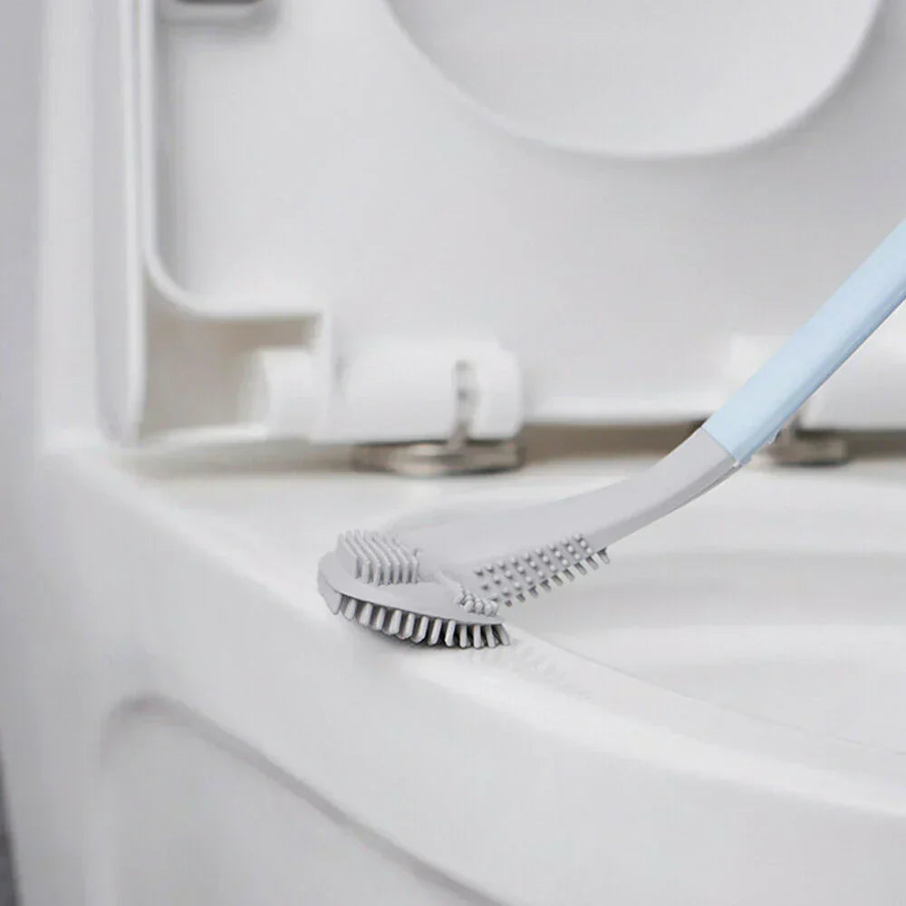 Flexible Toilet Brush with L-Shaped Head