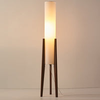 Floor Lamp Walnut Wood Scandinavian Style