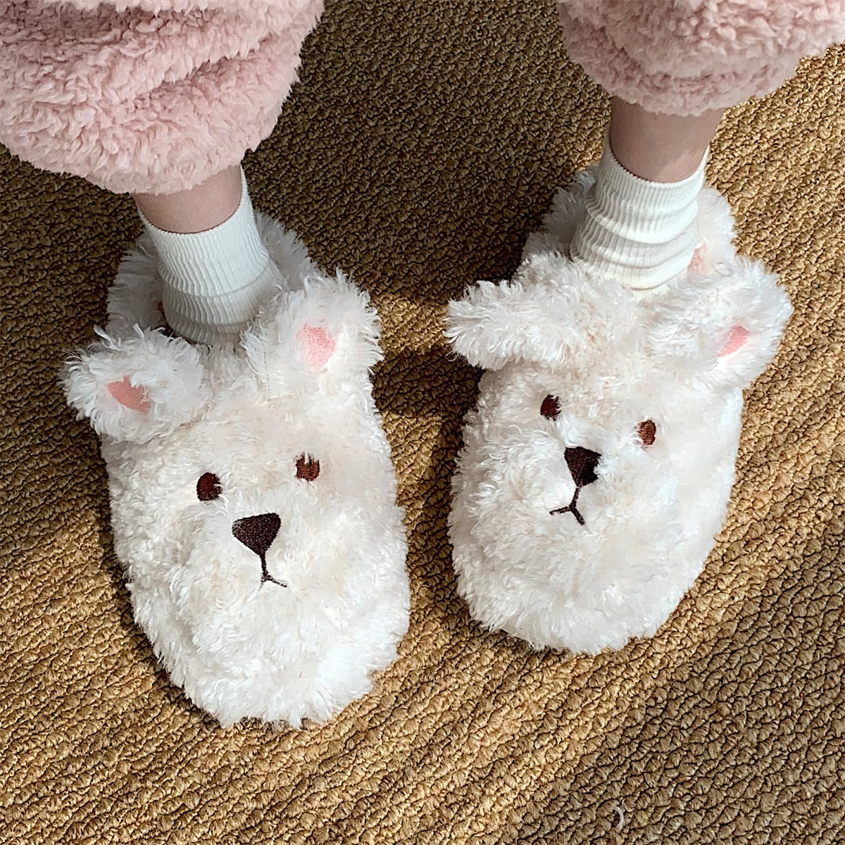 Fluffy Animal Slippers | The Cutest Slippers!