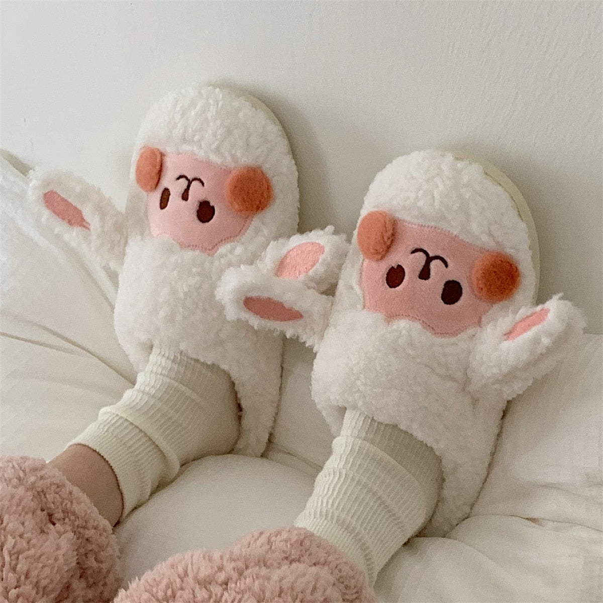 Fluffy Animal Slippers | The Cutest Slippers!