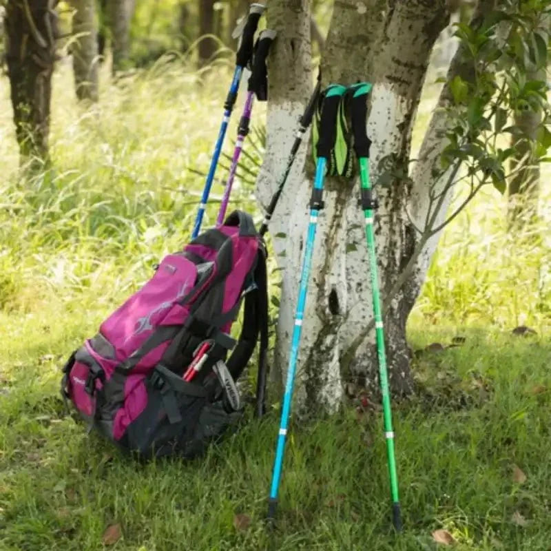 Foldable Aluminum Trekking Pole for Effortless Hiking