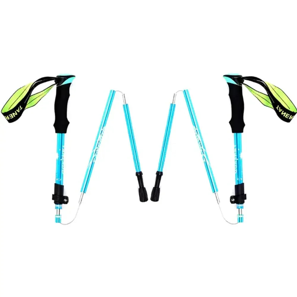 Foldable Aluminum Trekking Pole for Effortless Hiking