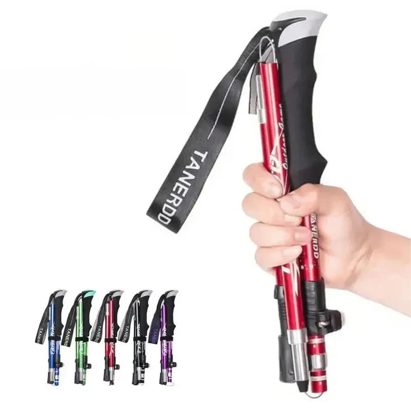 Foldable Aluminum Trekking Pole for Effortless Hiking