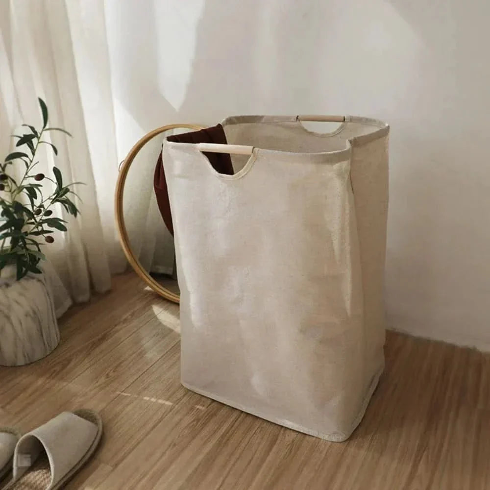 Foldable Laundry Basket (Japanese Style)