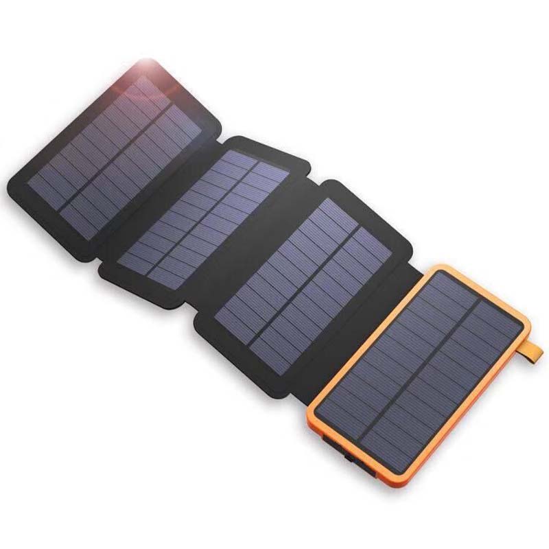 Folding Waterproof Solar Power Bank