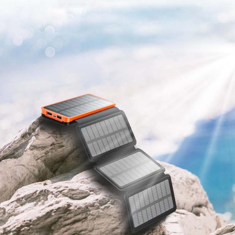 Folding Waterproof Solar Power Bank