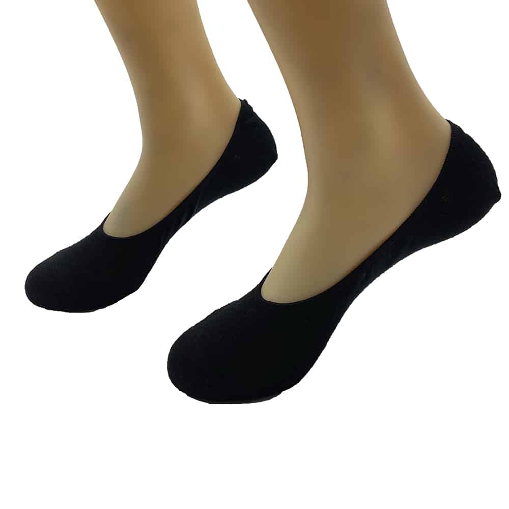Footies 5 pairs (black or white)