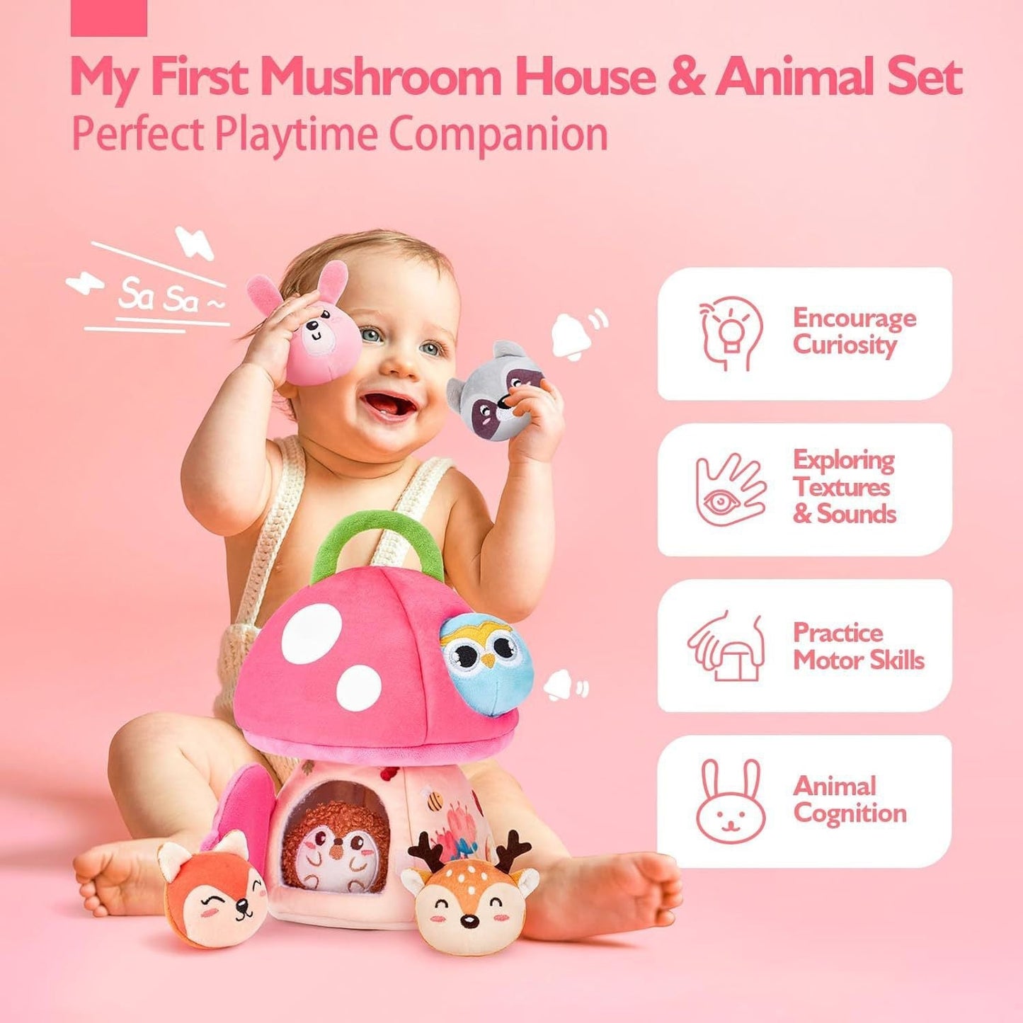 Forest Sensory Plush Toy