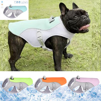 French Bulldog Summer Cooling Vest Heat Resistant Breathable Sun-proof
