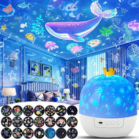 Galaxy Projector Night Light with 360° Rotation