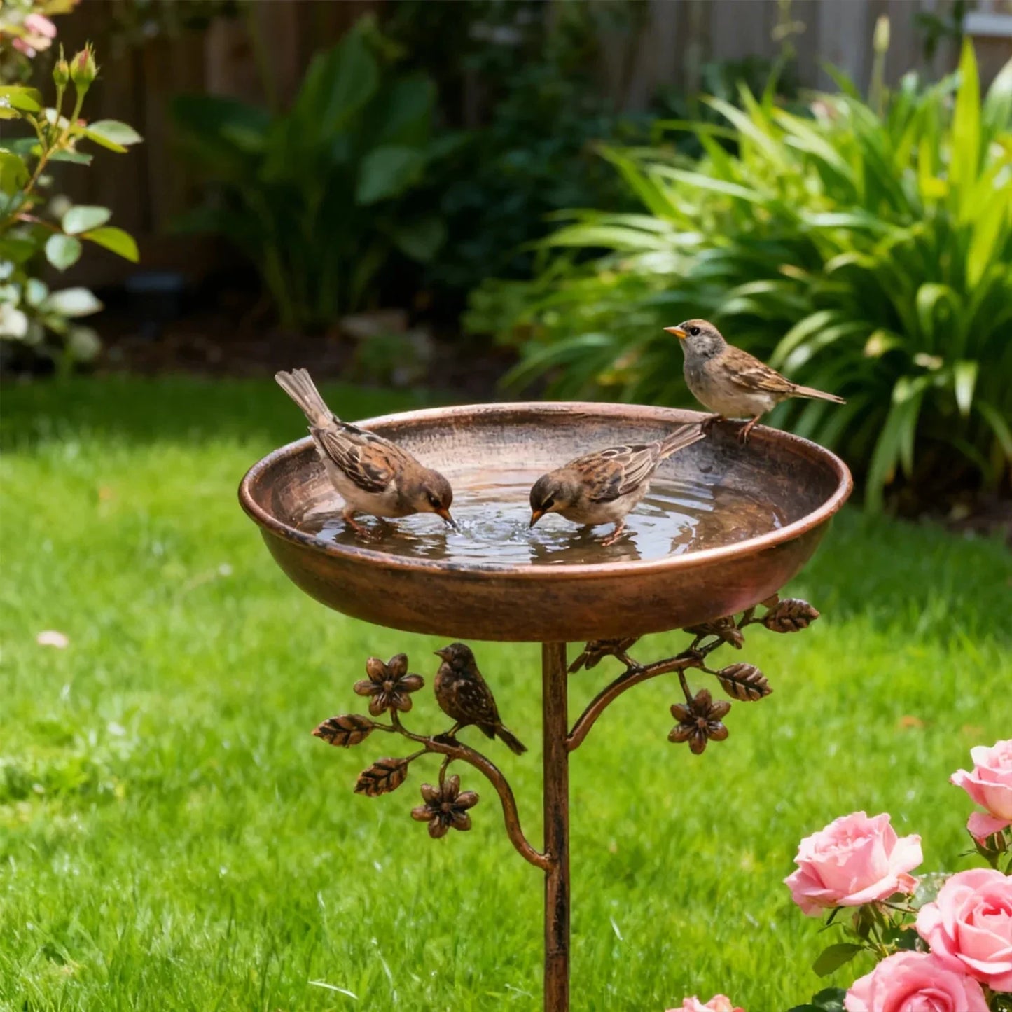 Garden Bird Bath | Decorative Bowl | Stable Spike