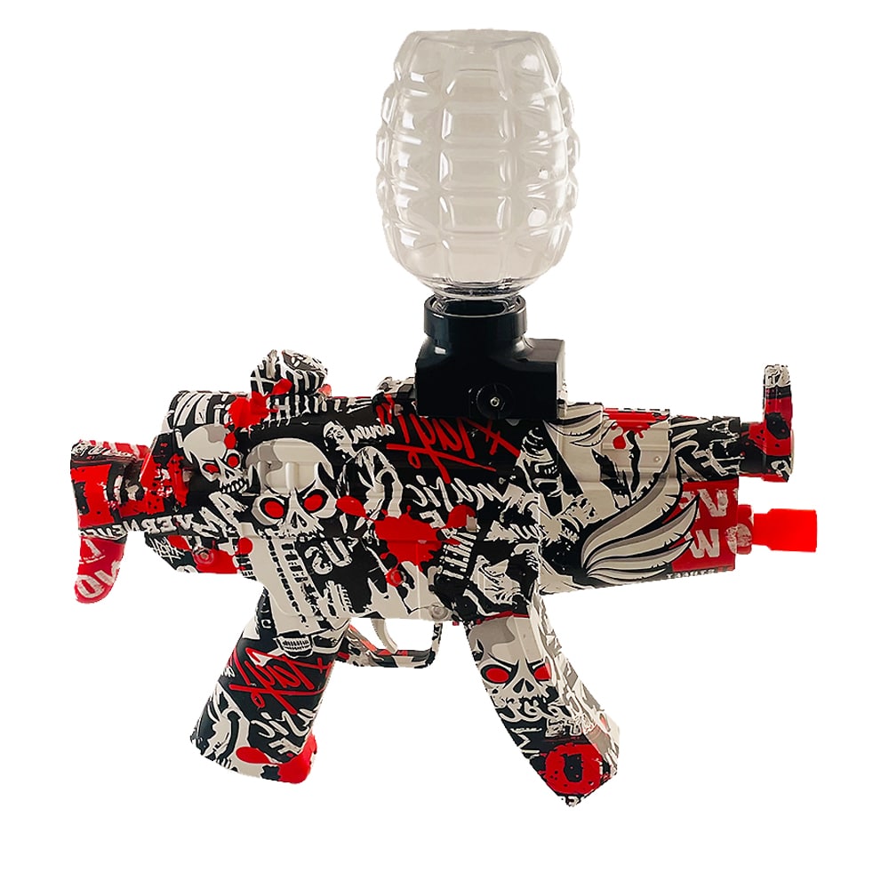 Gel Blaster Electric Machine Gun - includes gel balls - range of 20+ meters -