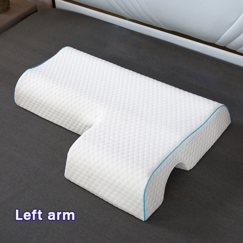 Gel-Infused Shoulder Relief Pillow for Optimal Sleep
