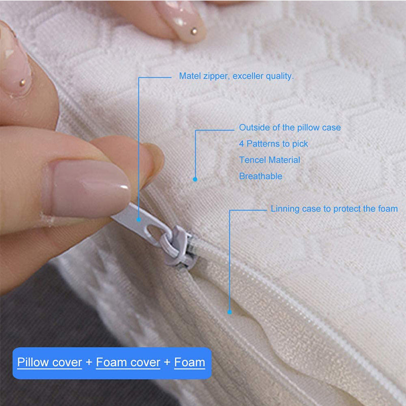 Gel-Infused Shoulder Relief Pillow for Optimal Sleep