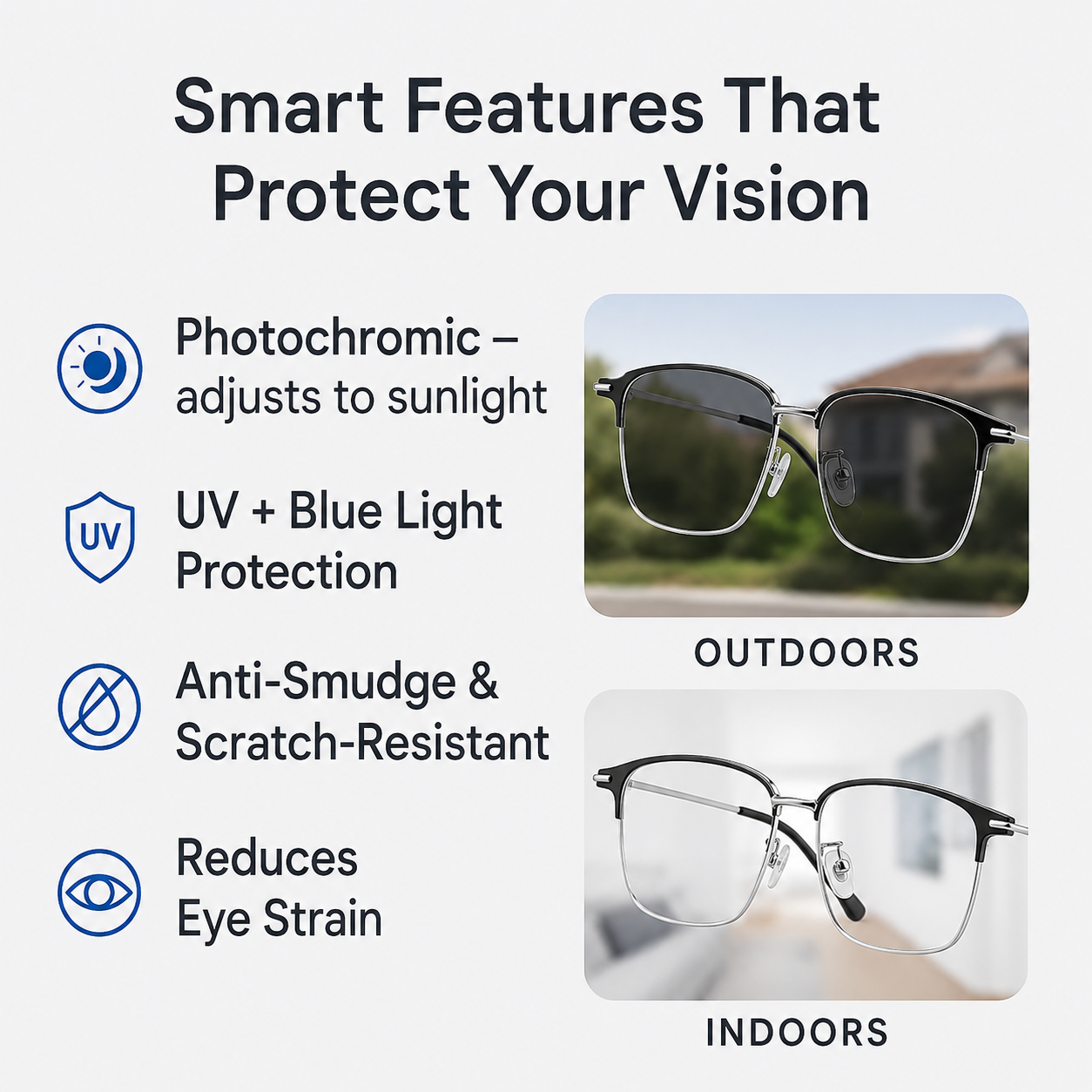 German Intelligent Progressive Multifocal Glasses