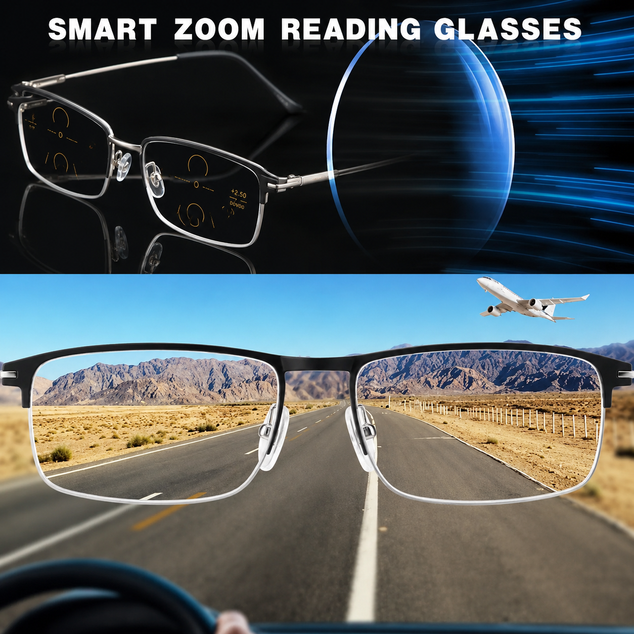 German Intelligent Progressive Multifocal Glasses