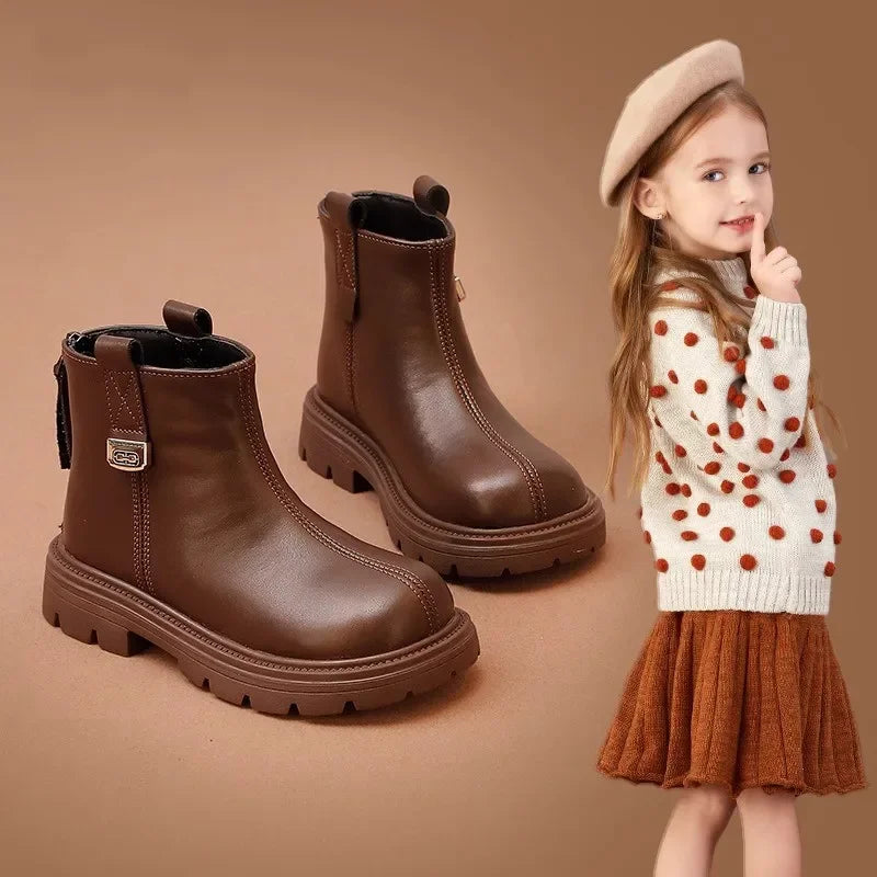 Girls Short Ankle Boots