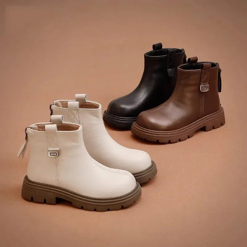 Girls Short Ankle Boots