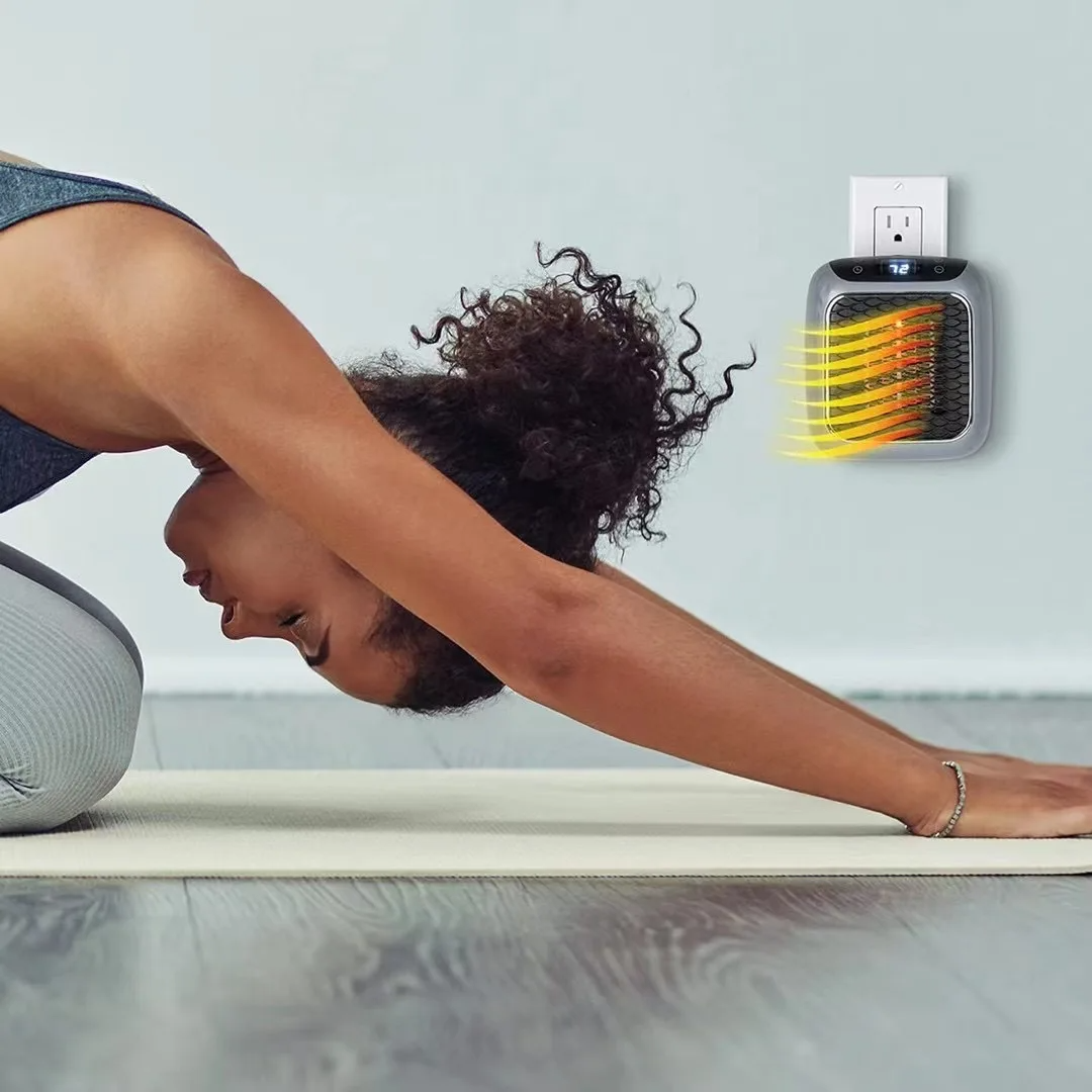Globetrek Portable Heater: Portable Energy Efficient Plug-In Wall-Mounted Heating Device