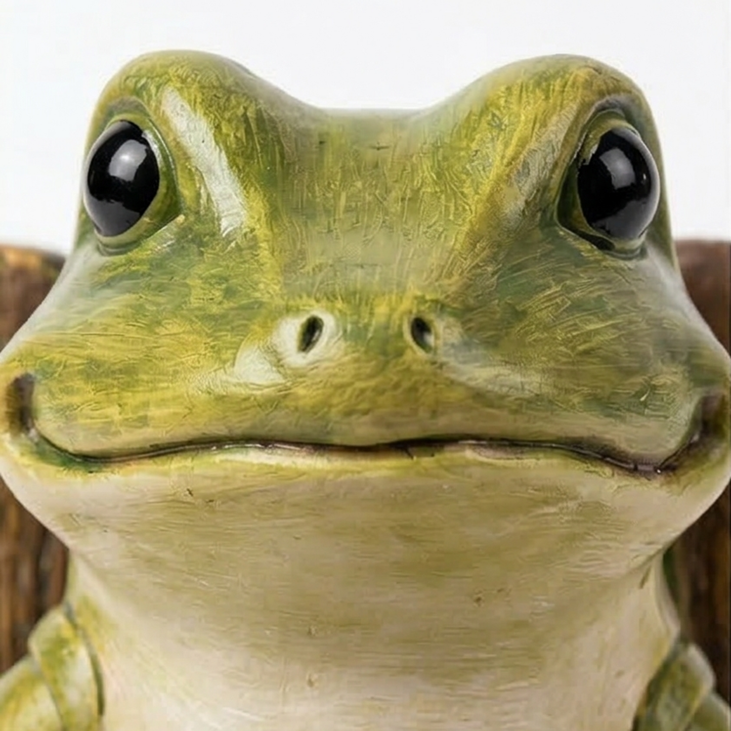 Glowing Garden Frog in Rocking Chair