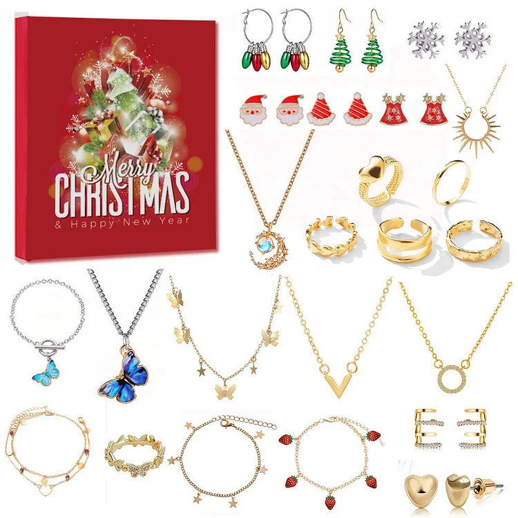 Gold / Silver Jewellery Advent Calendar