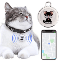 GPS Locator for Pets with Real-Time Tracking and Sound Alarm - Waterproof Design for Dogs and Cats