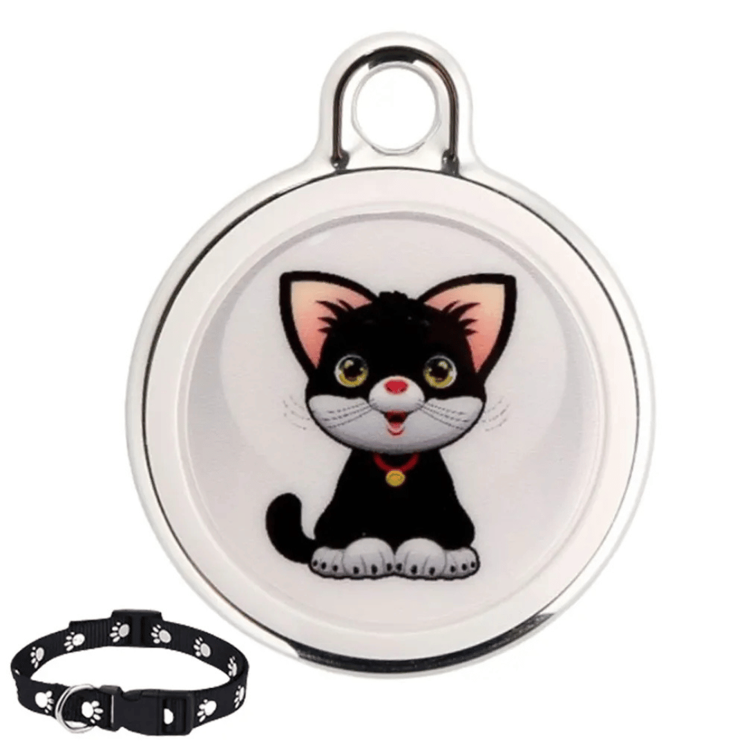 GPS Locator for Pets with Real-Time Tracking and Sound Alarm - Waterproof Design for Dogs and Cats