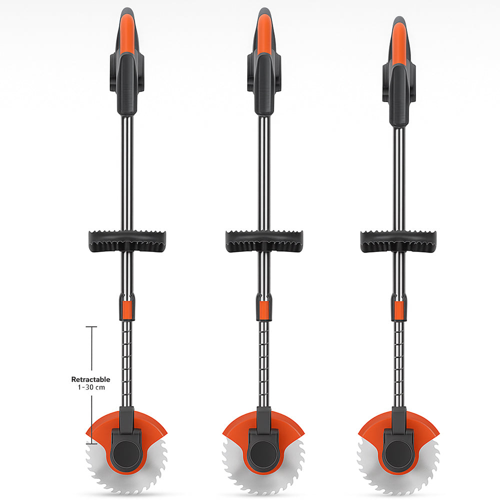 Grass Trimmer & Weed Remover 180W with Telescopic Shaft & Battery