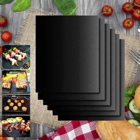 Grill/Grilling Mat Teflon Nonstick (5 pcs)