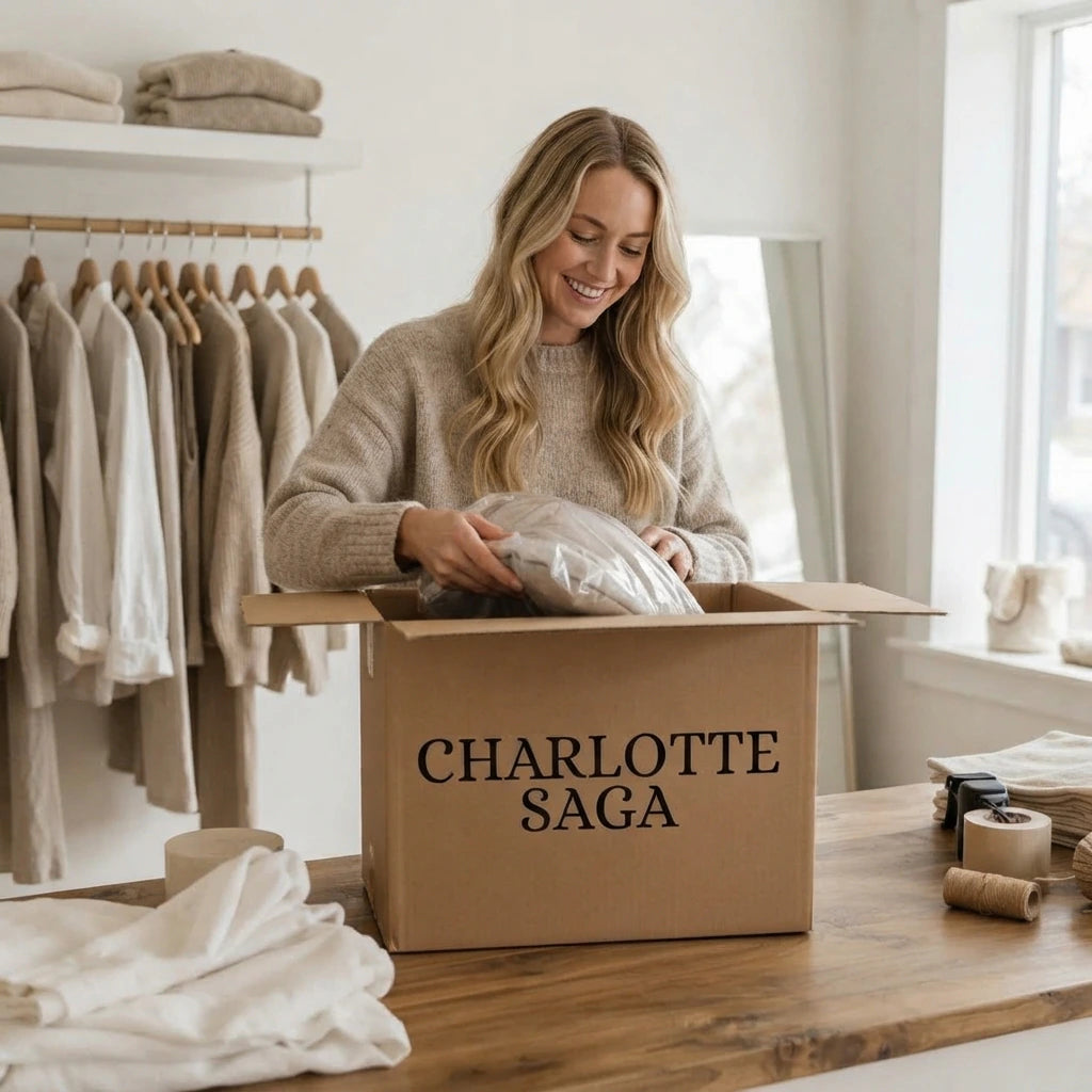 Unboxing a Charlotte Saga order
