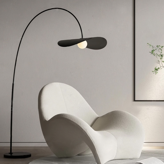 Handcrafted Iron & Acrylic Floor Lamp