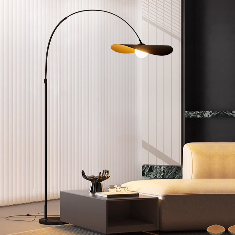 Handcrafted Iron & Acrylic Floor Lamp