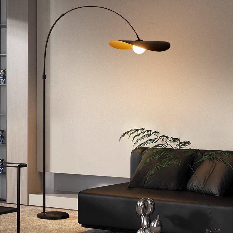 Handcrafted Iron & Acrylic Floor Lamp